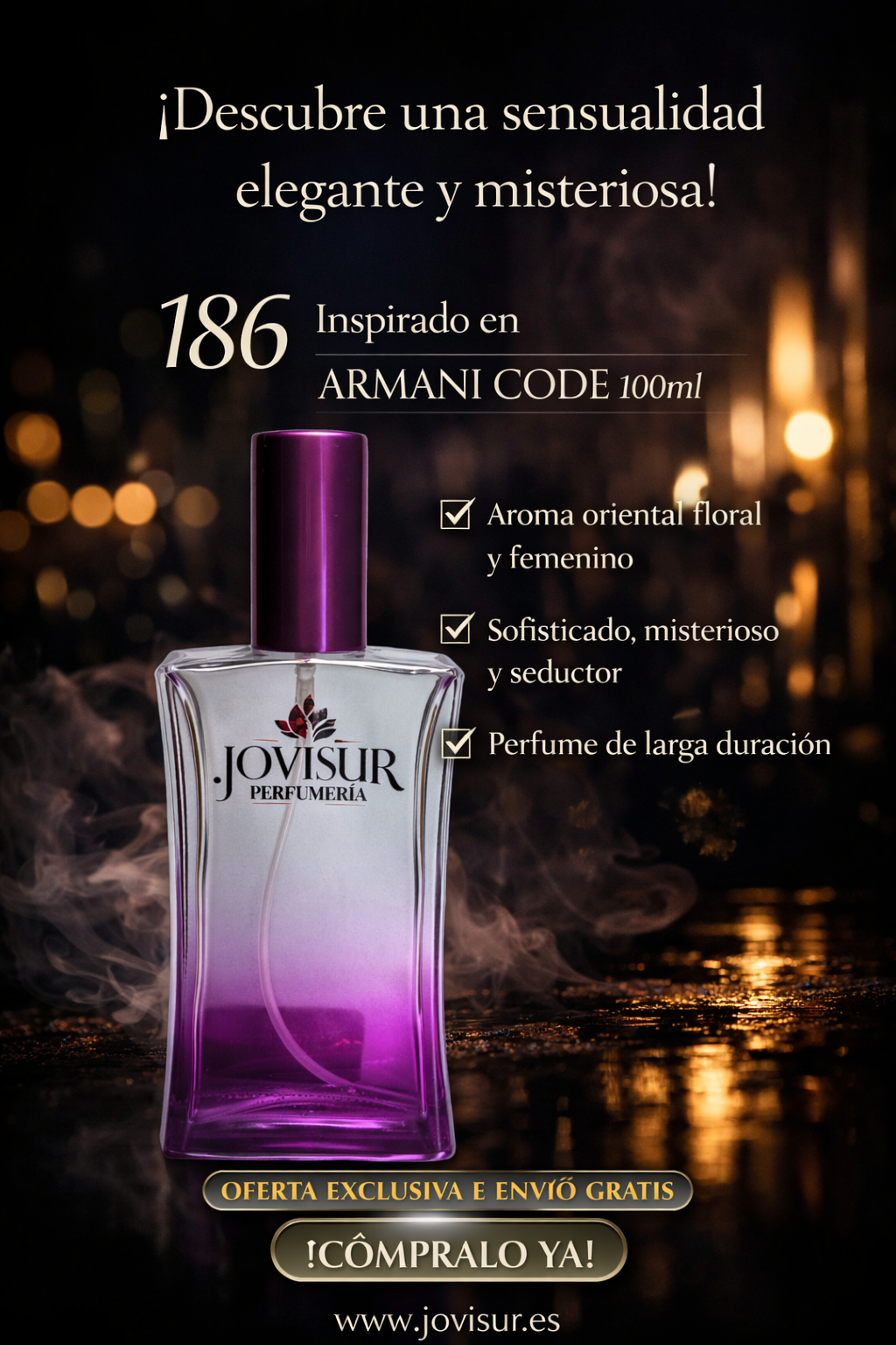 186 - Inspirado en ARMANI CODE - 100ml 1
