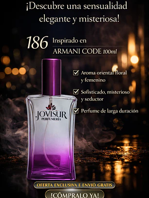 186 - Inspired by ARMANI CODE - 100ml