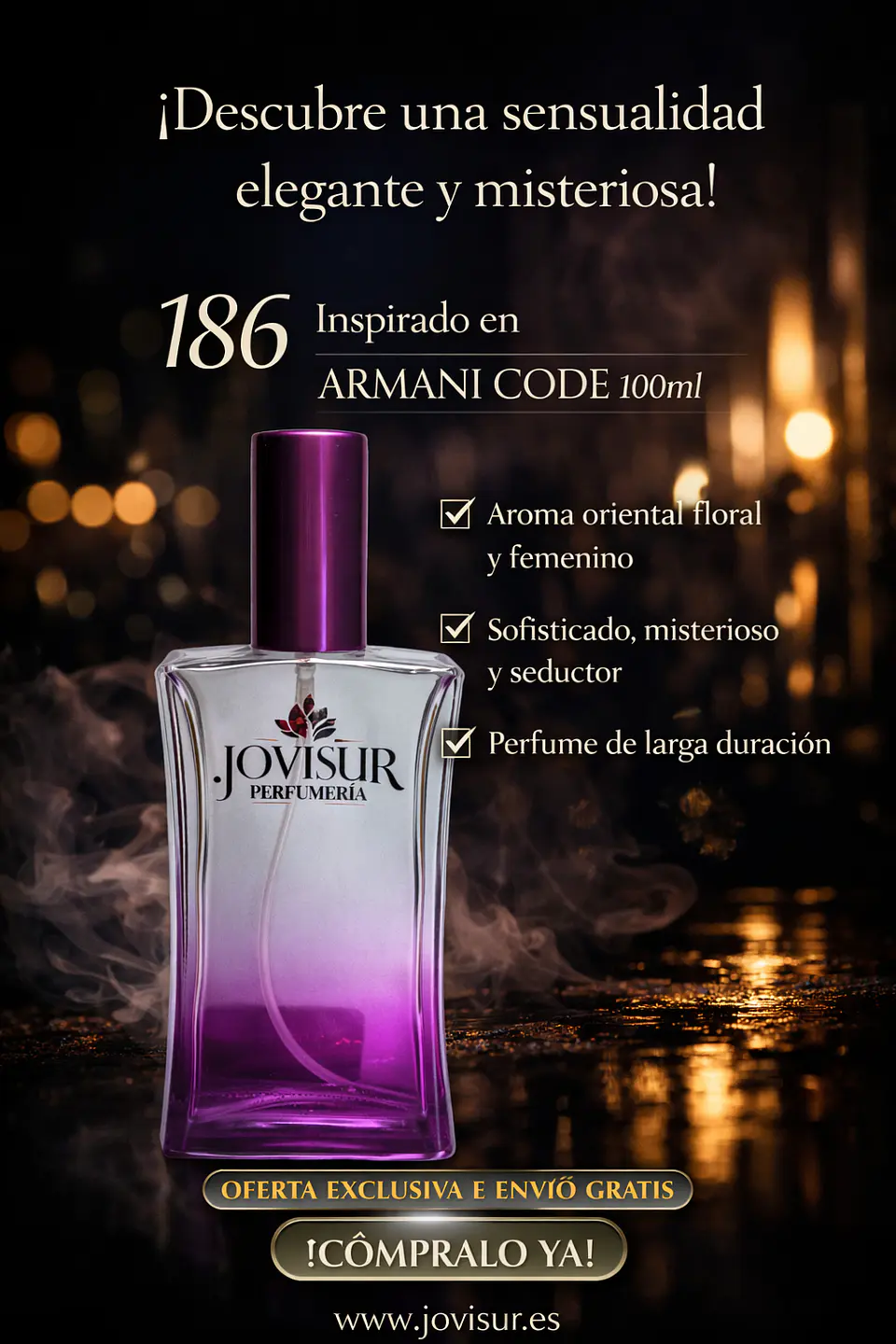 186 - Inspirado en ARMANI CODE - 100ml 1