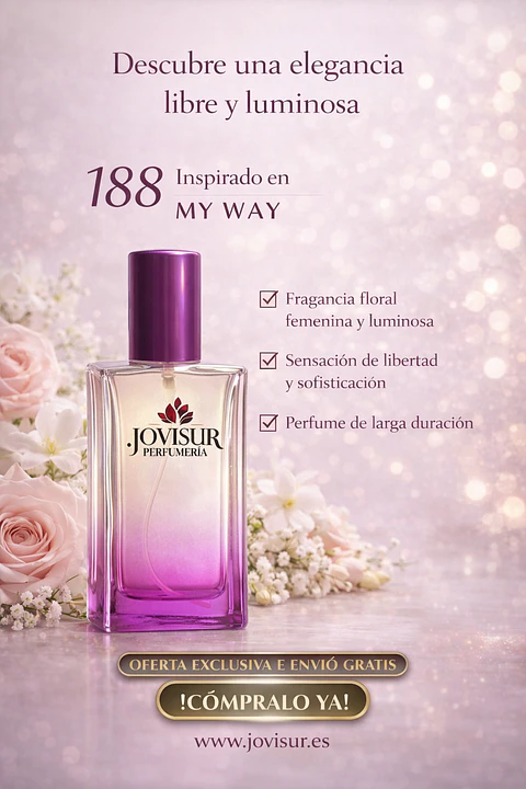 188 - Inspirado en MY WAY - 100ml