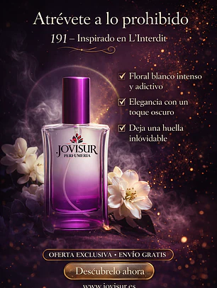 191 - Inspirado en L'INTERDIT - 100ml