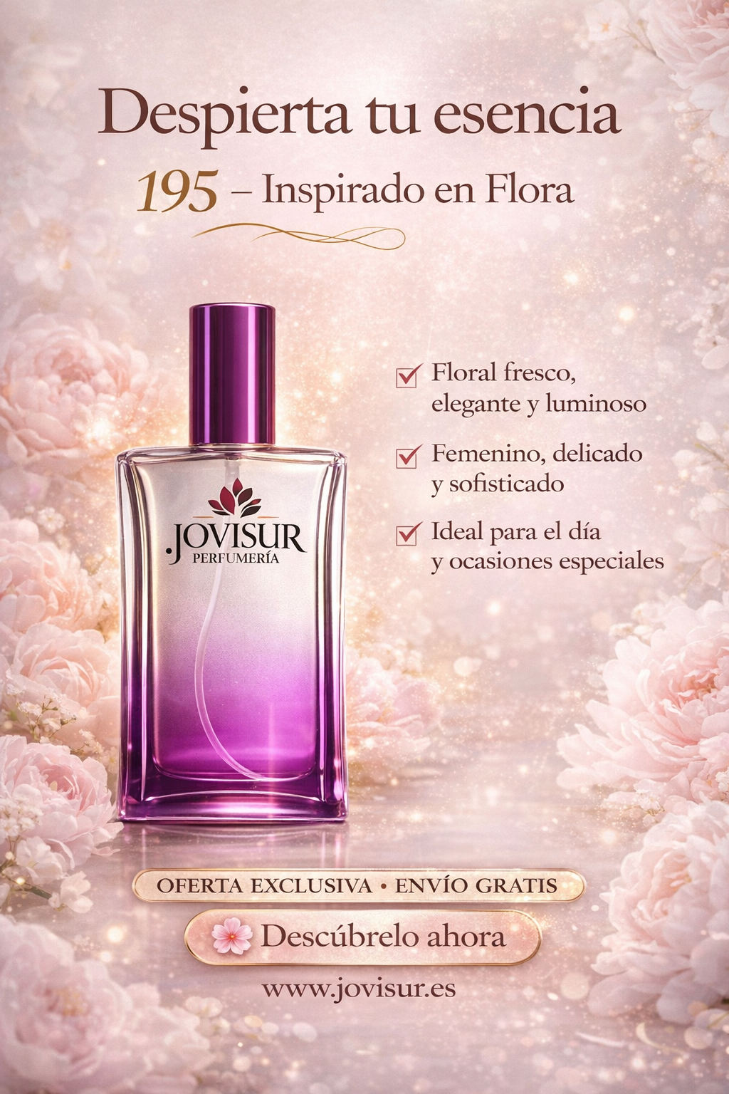 195 - Inspirado en FLORA - 100ml 1