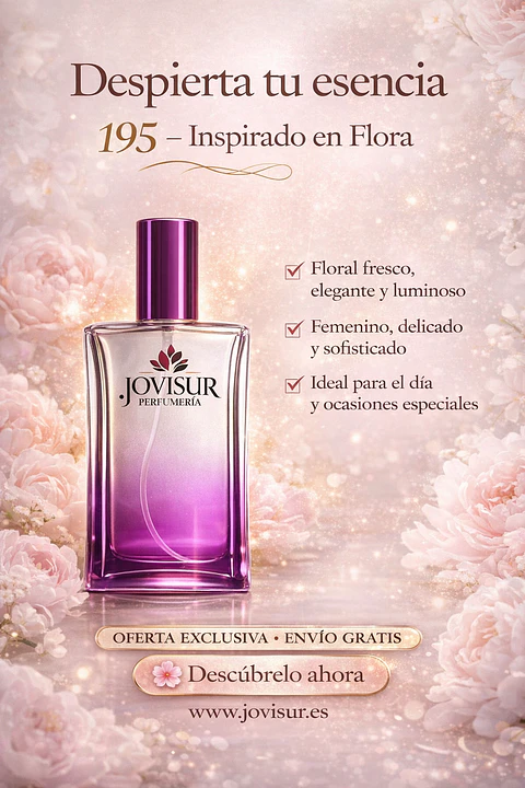195 - Inspirado en FLORA - 100ml