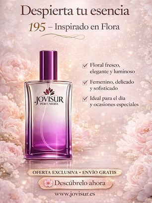 195 - Inspirado en FLORA - 100ml