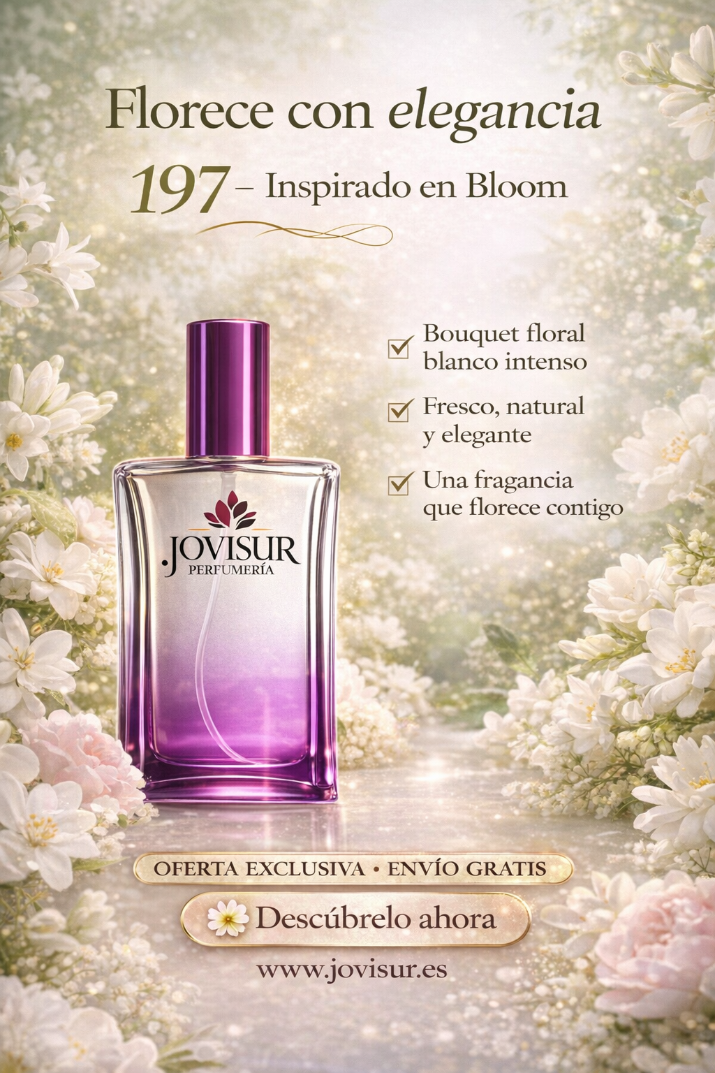 197 - Inspirado en GUCCI BLOOM - 100ml 1