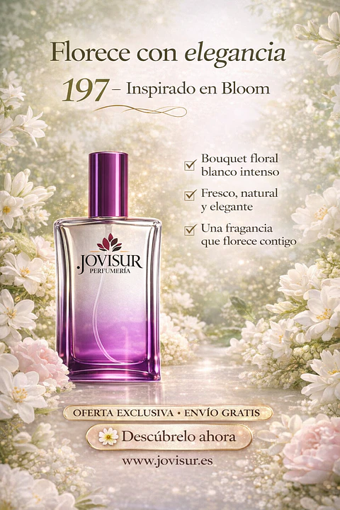 197 - Inspirado en GUCCI BLOOM - 100ml