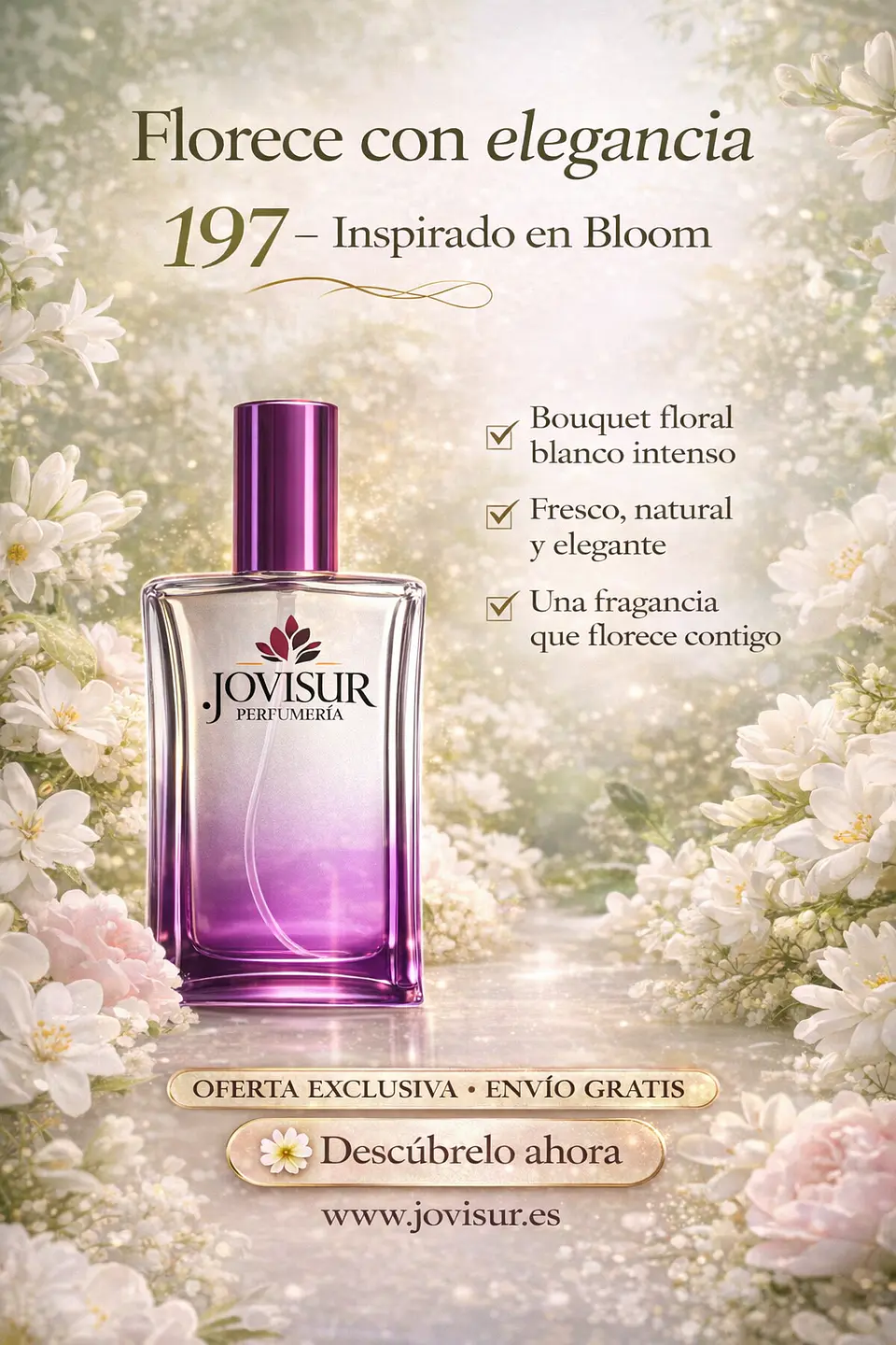 197 - Inspirado en GUCCI BLOOM - 100ml 1