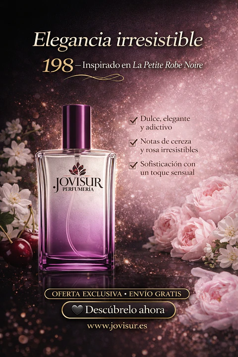 198 - Inspirado en LA PETITE ROBE NOIRE - 100ml