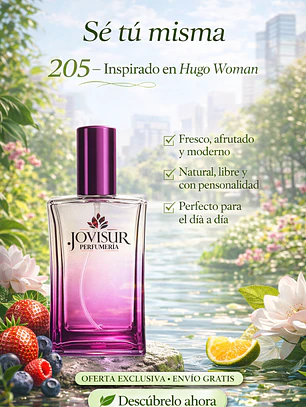 205 - Inspired by HUGO WOMAN - 100ml