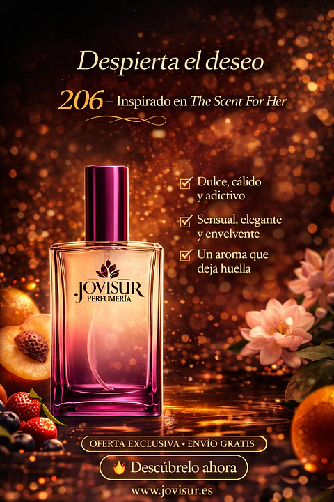 206  - Inspirado en THE SCENT FOR HER - 100ml