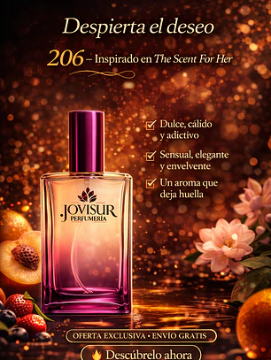 206 - Inspired by THE SCENT FOR HER - 100ml