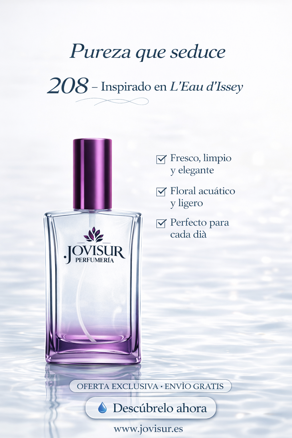 208 - Inspired by L'EAU D'ISSEY - 100ml 1
