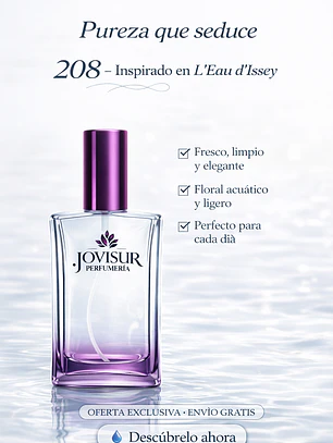 208 - Inspired by L'EAU D'ISSEY - 100ml