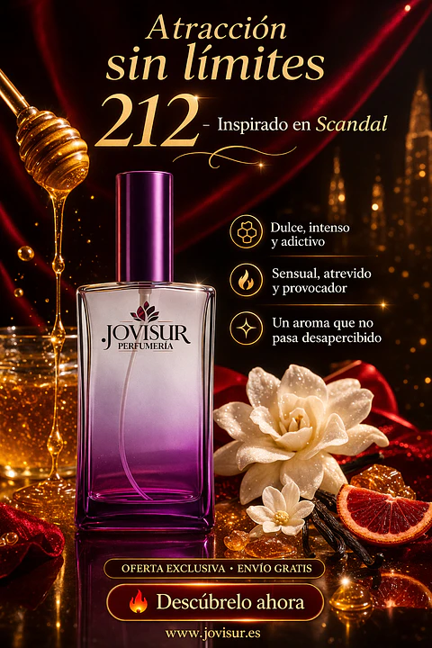 212 - Inspirado en SCANDAL - 100ml