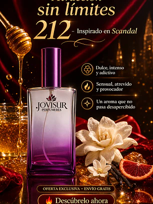 212 - Inspirado en SCANDAL - 100ml