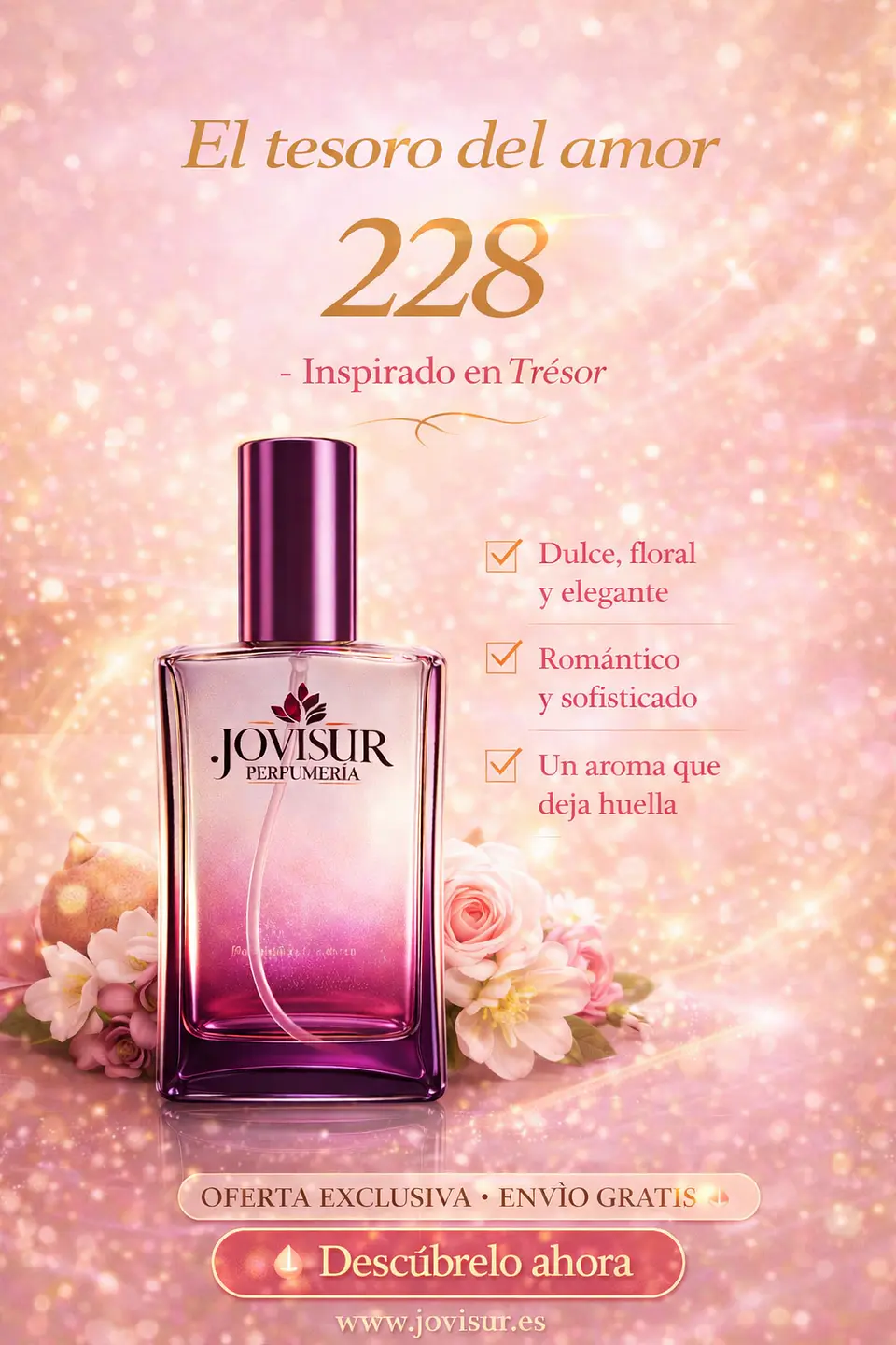 228 - Inspirado en TRÉSOR - 100ml 1