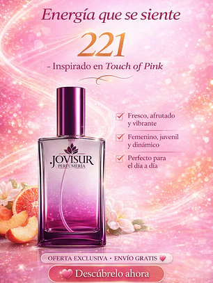 221 - Inspired by TOUCH OF PINK - 100ml