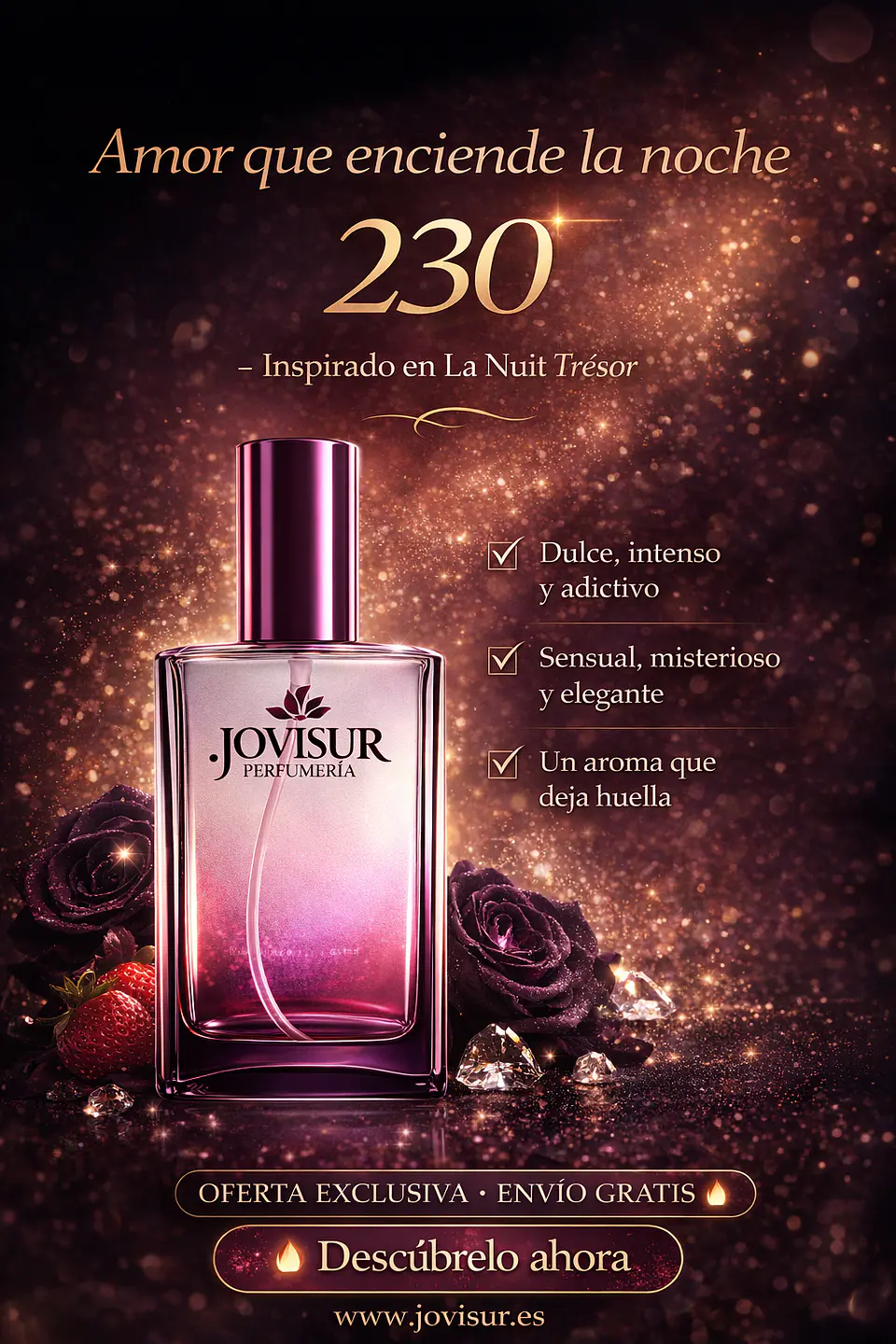 230 - Inspirado en LA NUIT TRÉSOR - 100ml 1