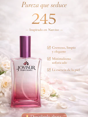 245 - Inspirado en NARCISO  - 100ml