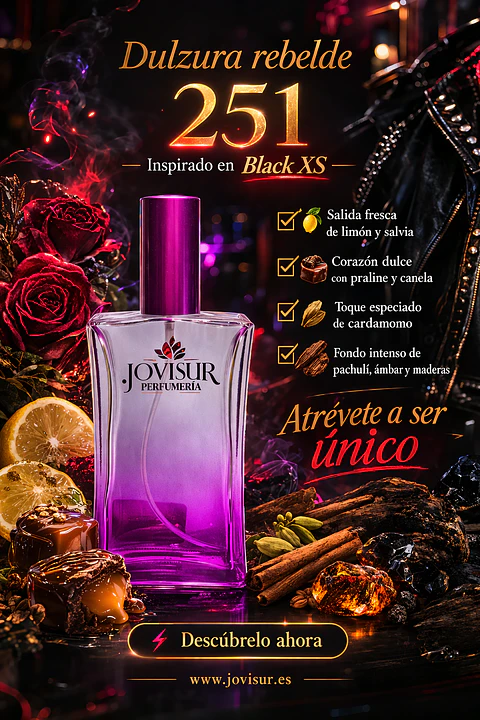251 - Inspirado en BLACK XS - 100ml