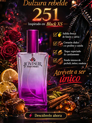 251 - Inspirado en BLACK XS - 100ml