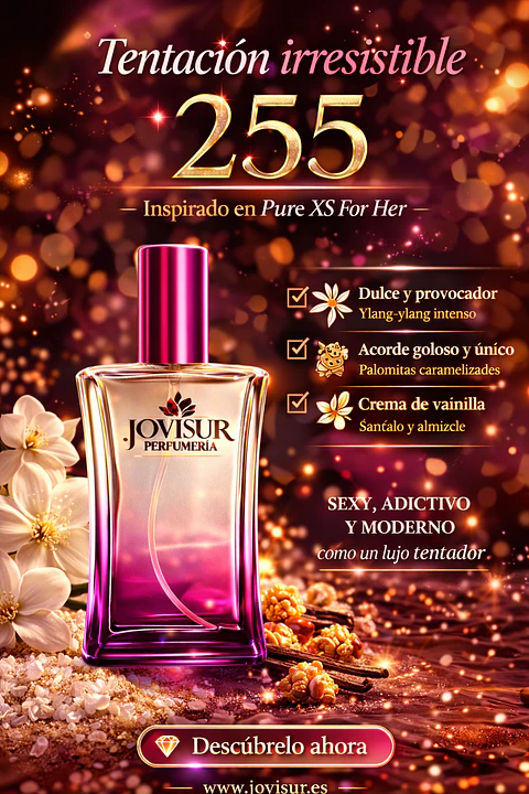 255 - Inspirado en PURE XS FOR HER - 100ml