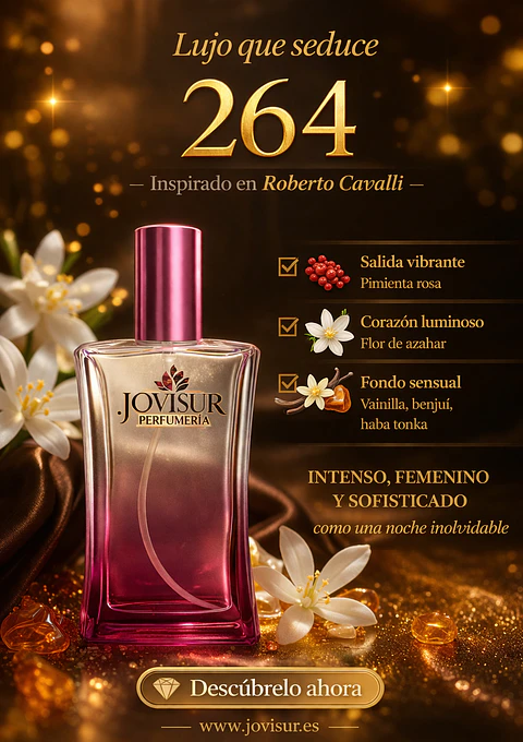 264 - Inspirado en ROBERTO CAVALLI - 100ml