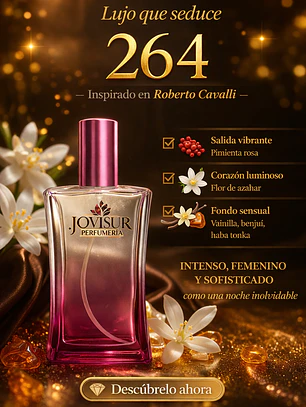 264 - Inspirado en ROBERTO CAVALLI - 100ml