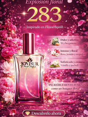283 - Inspirado en FLOWER BOMB - 100ml