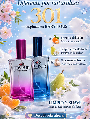 301 - Inspirado en BABY TOUS - 100ml