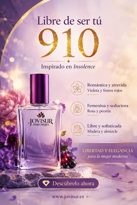 910 - Inspirado en INSOLENCE - 100ml