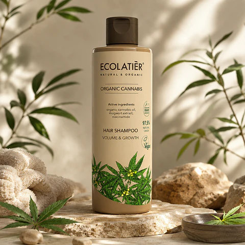 Champú Capilar Volumen y Crecimiento Cannabis Ecológico 250ml
