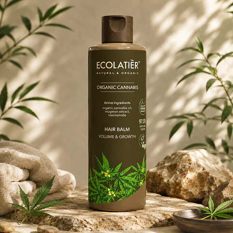 Bálsamo Capilar Volumen y Crecimiento Cannabis Ecológico 250ml