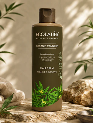 Bálsamo Capilar Volumen y Crecimiento Cannabis Ecológico 250ml