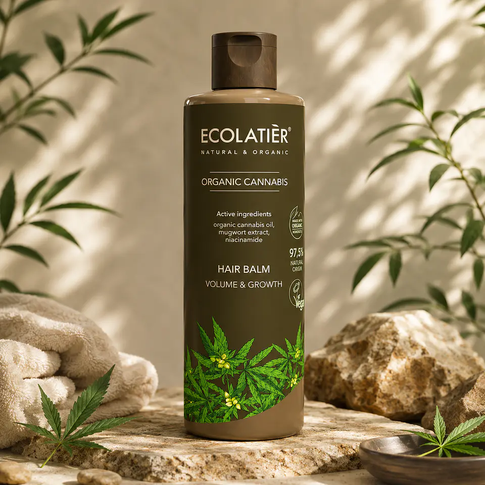 Bálsamo Capilar Volumen y Crecimiento Cannabis Ecológico 250ml 1