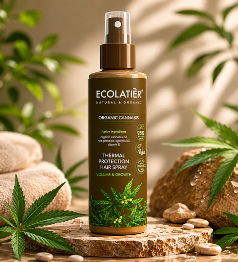 Spray Protector Térmico Volumen y Crecimiento Cannabis Ecológico 200ml