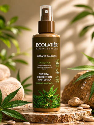 Spray Protector Térmico Volumen y Crecimiento Cannabis Ecológico 200ml