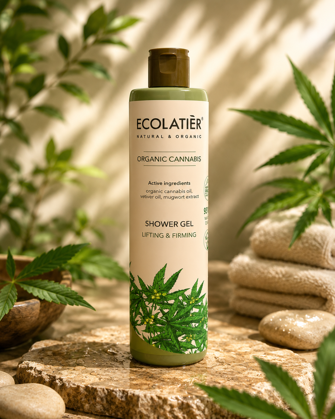 Gel de ducha Lifting y Firmeza Cannabis Ecológico 350ml 1