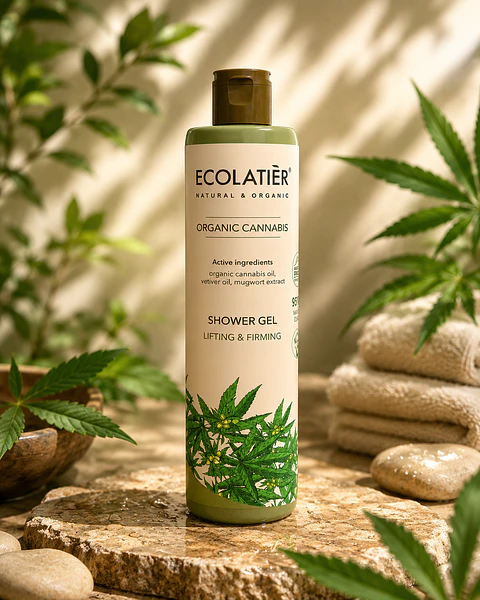 Gel de ducha Lifting y Firmeza Cannabis Ecológico 350ml