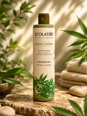 Gel de ducha Lifting y Firmeza Cannabis Ecológico 350ml