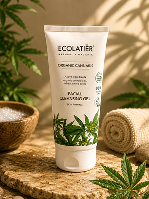 Gel Limpiador Facial Reafirmante Cannabis Ecológico 100ml