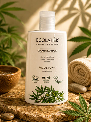 Tónico Facial Reafirmante Cannabis Ecológico 250ml
