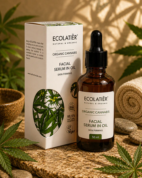 Sérum Facial en Aceite Reafirmante de la Piel a base de Cannabis Ecológico 50ml