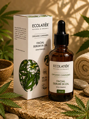 Sérum Facial en Aceite Reafirmante de la Piel a base de Cannabis Ecológico 50ml