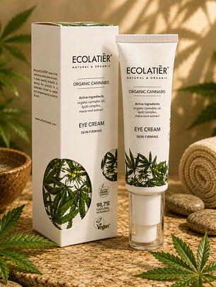 Crema Contorno de Ojos Reafirmante Cannabis Ecológico 30ml