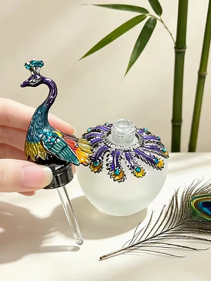 Frasco premium Pavo Real