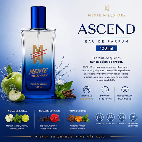 MENTE MILLONARY ASCEND - Eau de Parfum 100 ml