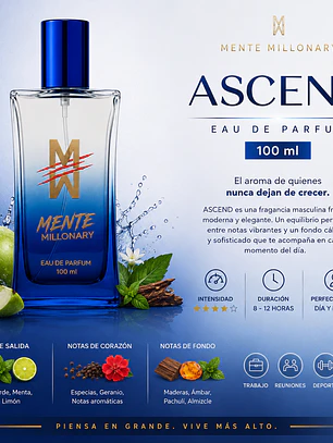 MENTE MILLONARY ASCEND - Eau de Parfum 100 ml