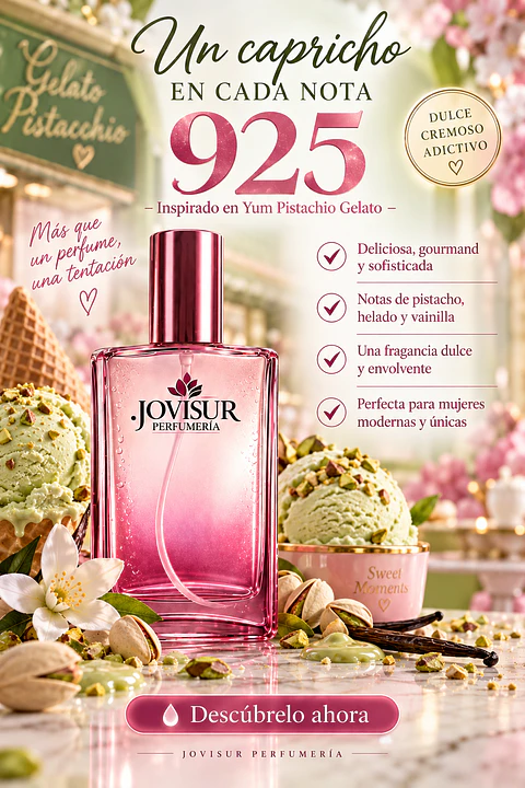 925 - Inspirado en Yum Pistachio Gelato - 100ml