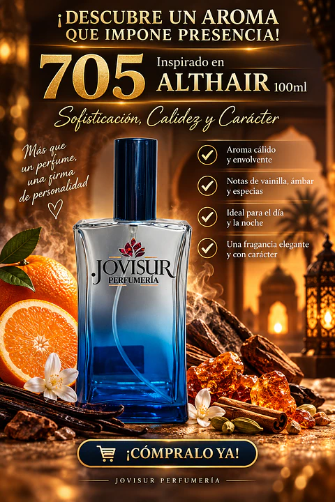 705 - Inspirado en ALTHAIR - 100ml